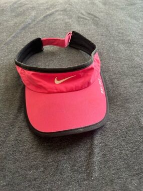 Nike Dri-FIT Pink and Black Visor